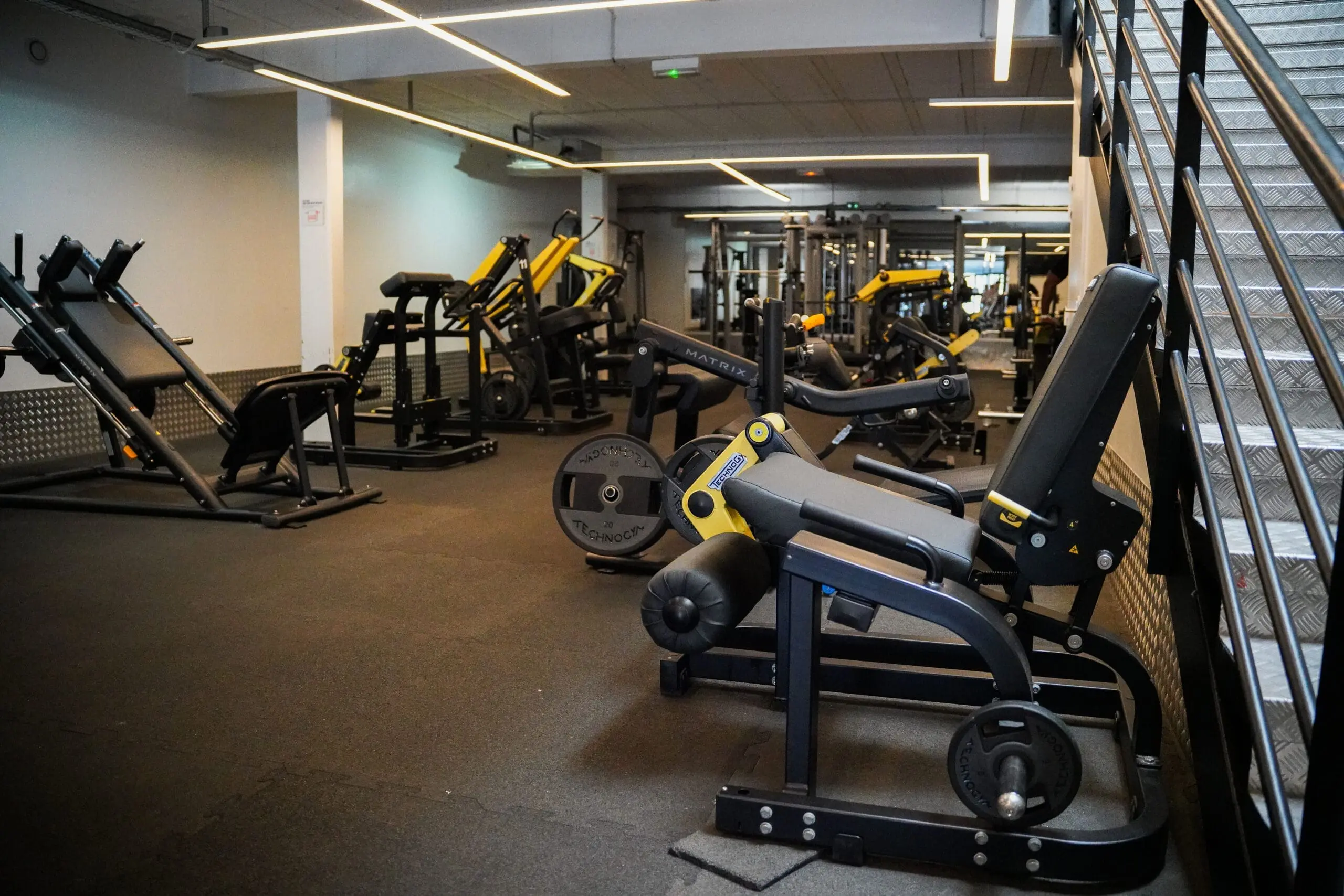 machines technogym square gym