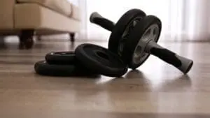 accessoires abdos avec des poids