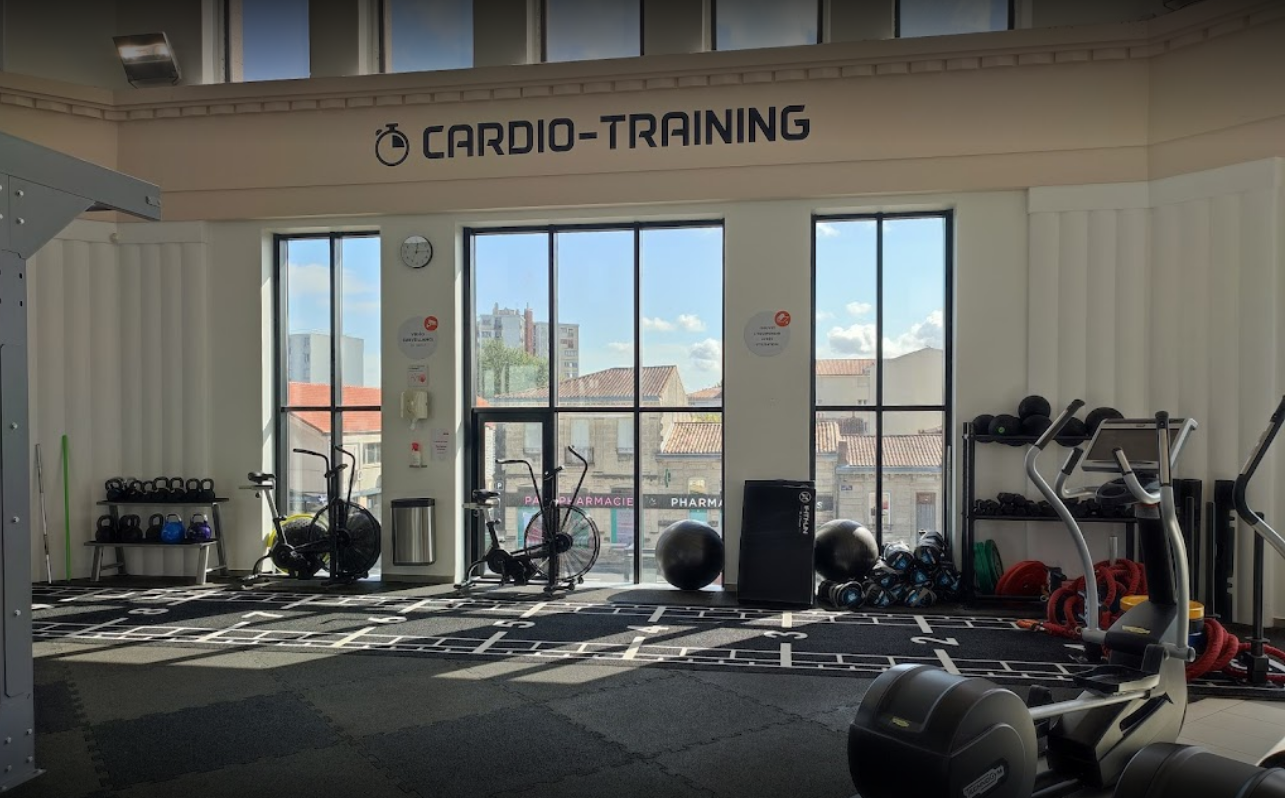 espace cardio-training square gym bordeaux chartrons