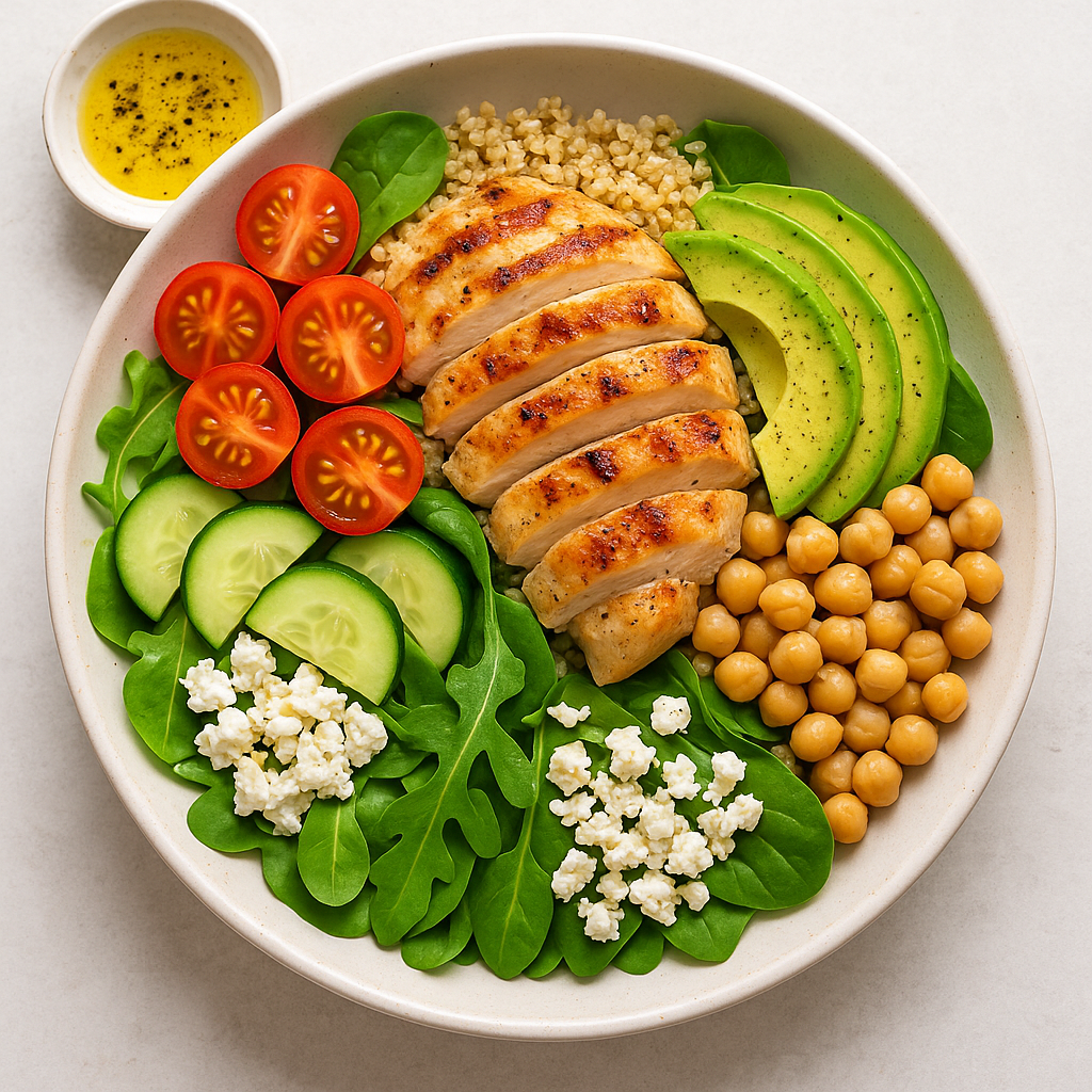 idée de salade protéiné pour l'été
